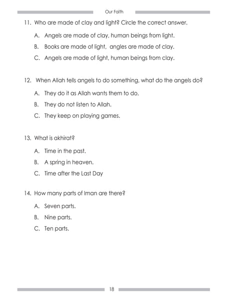 Islamic Studies - Student Workbook - Level 1