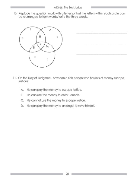 Islamic Studies - Student Workbook - Level 3