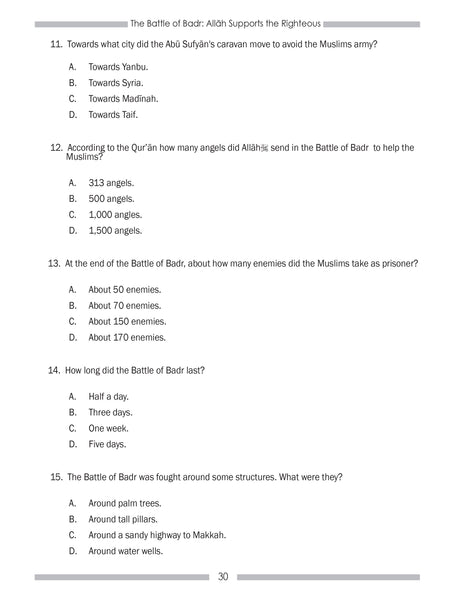 Islamic Studies - Student Workbook - Level 5