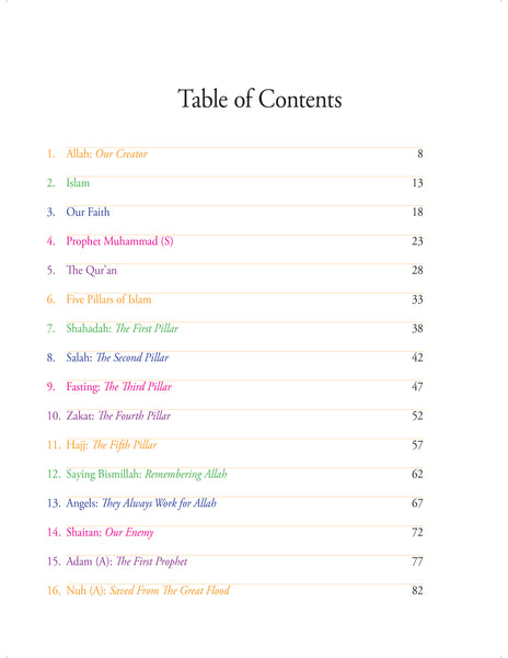Islamic Studies Level 1 (Beginners Ed)