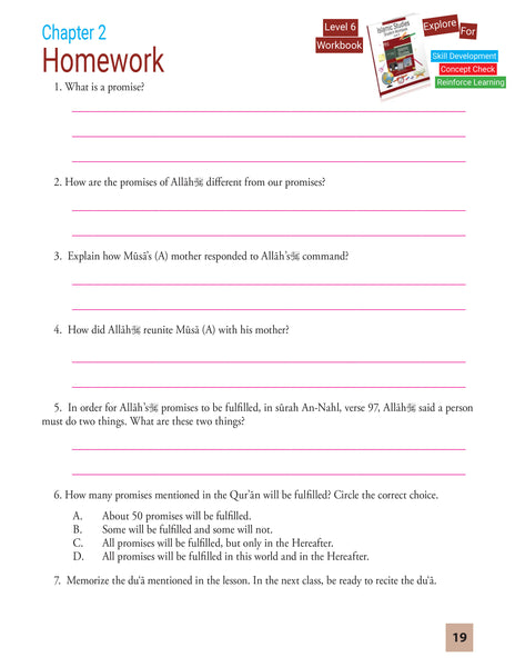 Islamic Studies Level 6 (Beginners Ed)