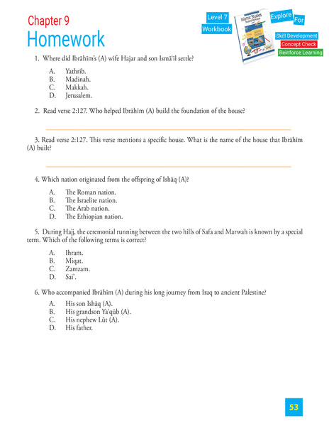 Islamic Studies Level 7 (Beginners Ed)
