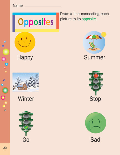 Preschool Activity Book