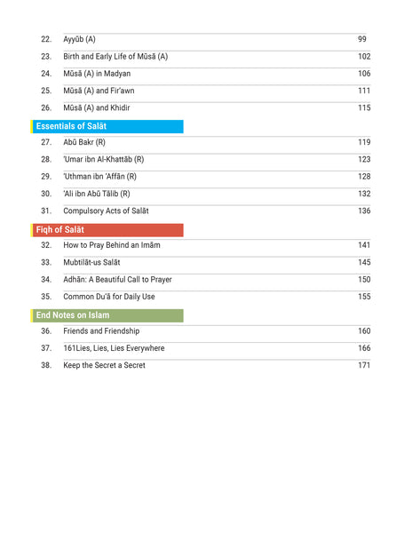 Message of Islam - Workbook - Level 4